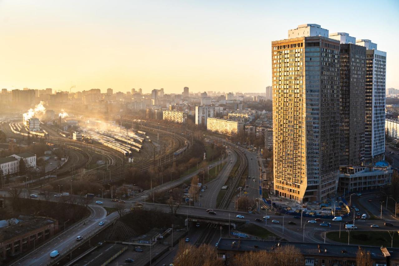 Victory-21 Luxury Apartment Center Kiev Exterior foto