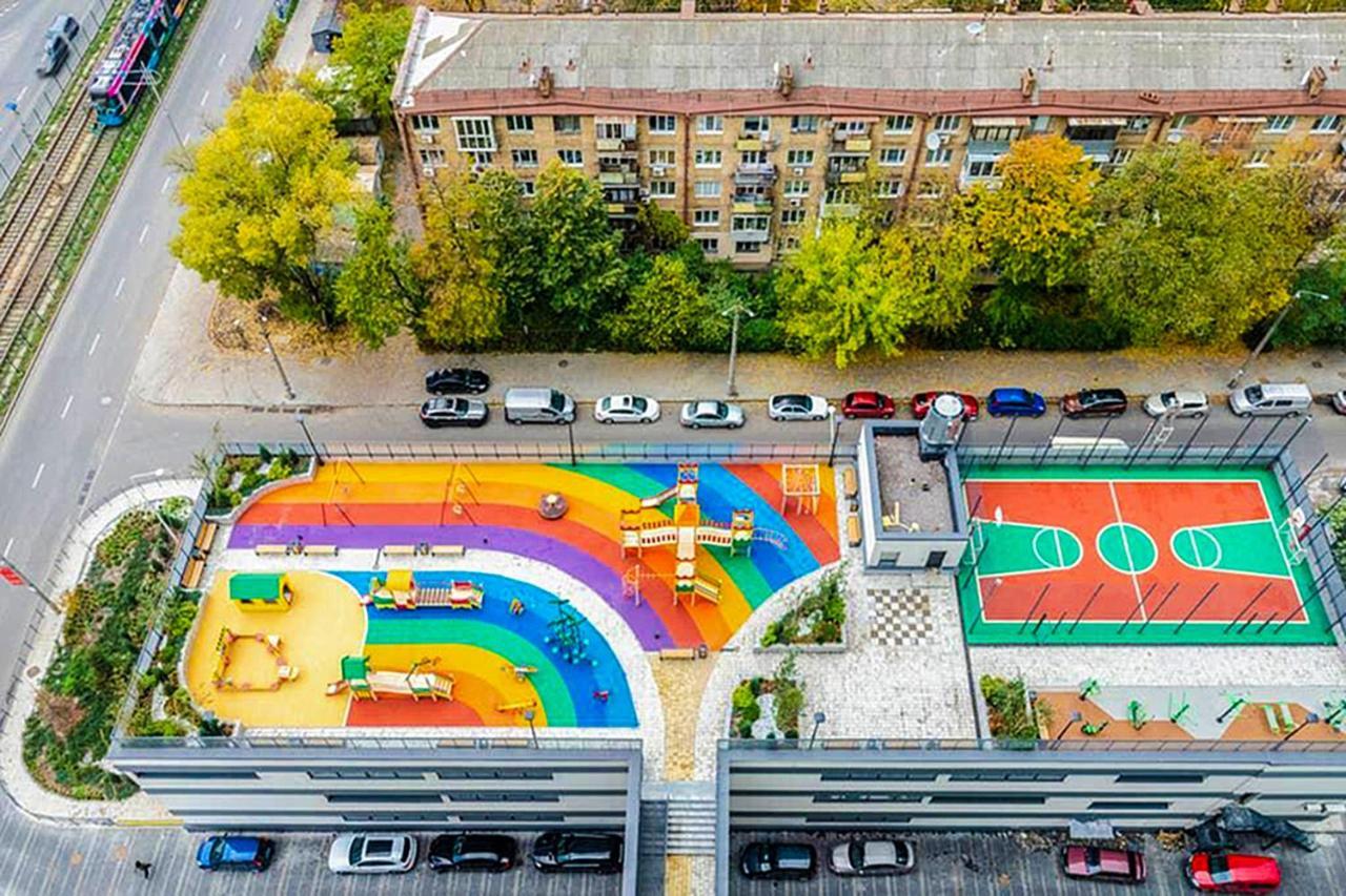 Victory-21 Luxury Apartment Center Kiev Exterior foto